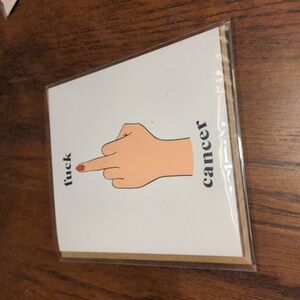 *Free With Purchase* NWT Blank Inside Card
